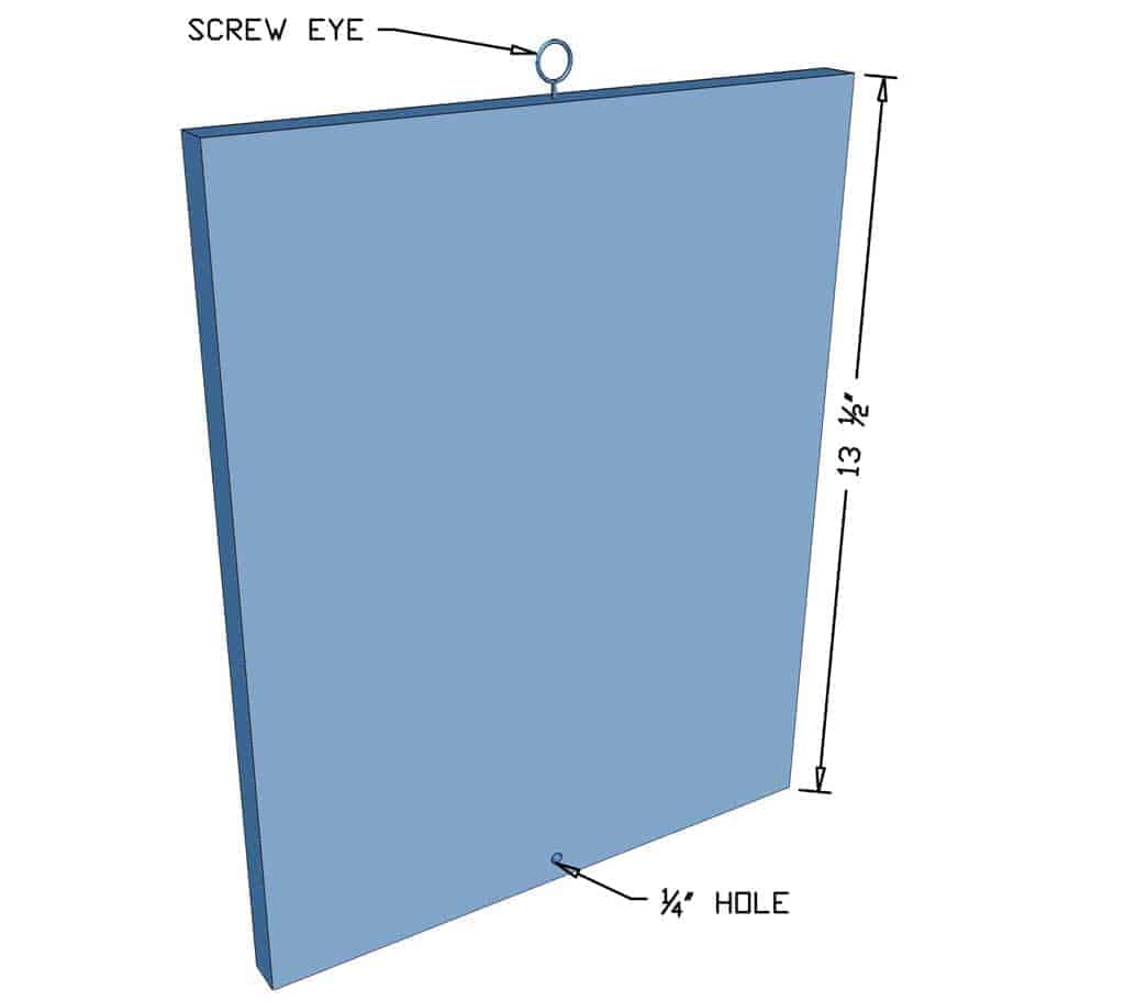 front door for the skunk trap