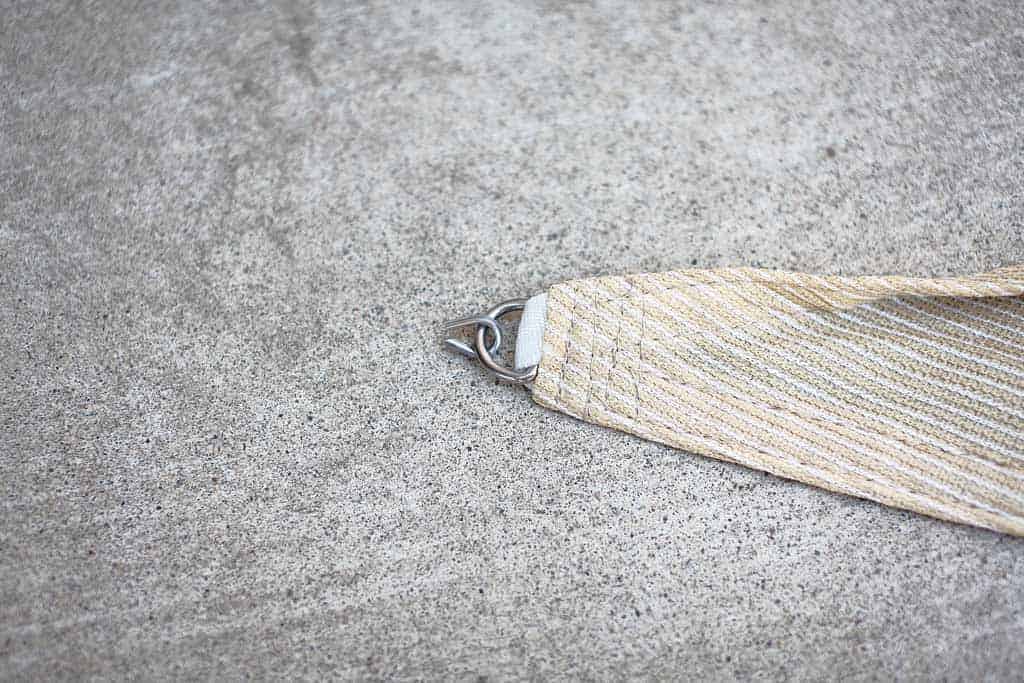 adding a thimble into the d-ring