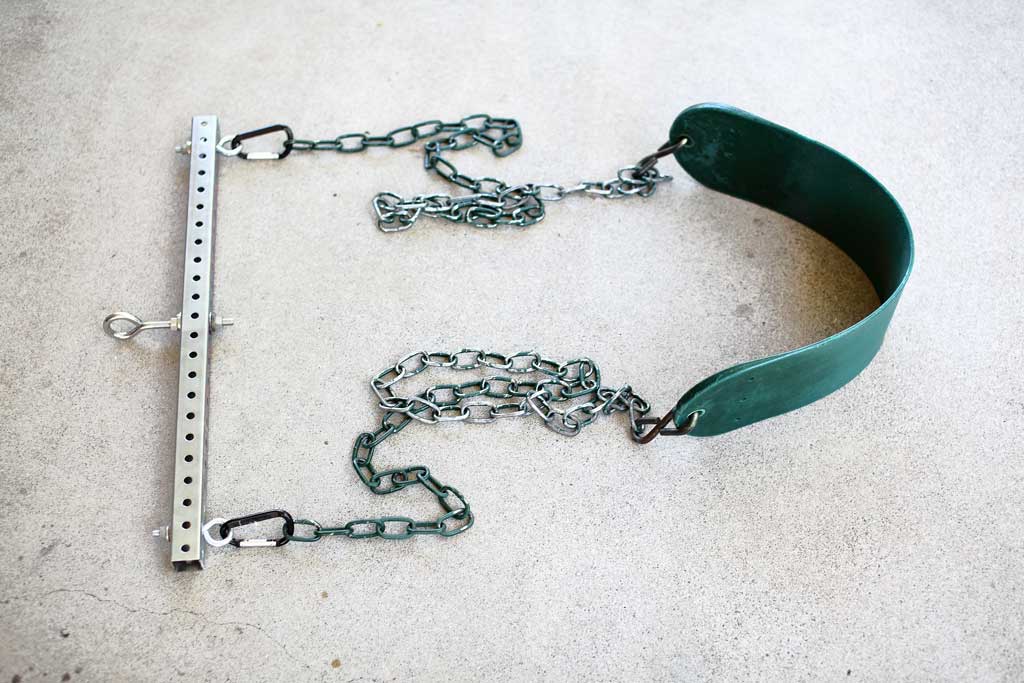 seat for diy zip line