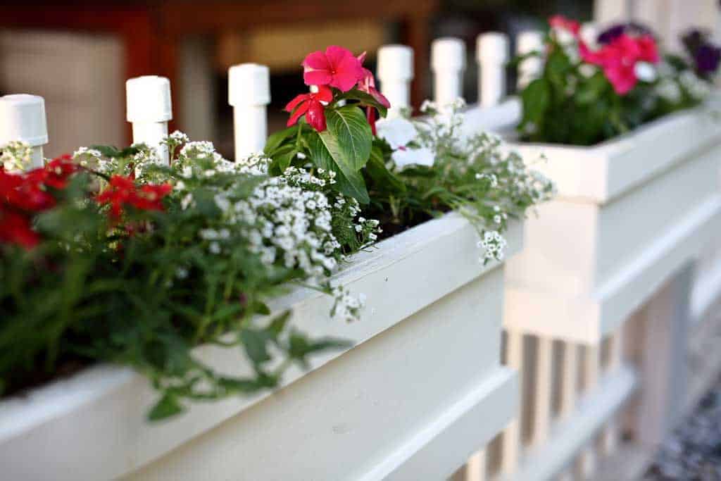 DIY Flower Planter Box