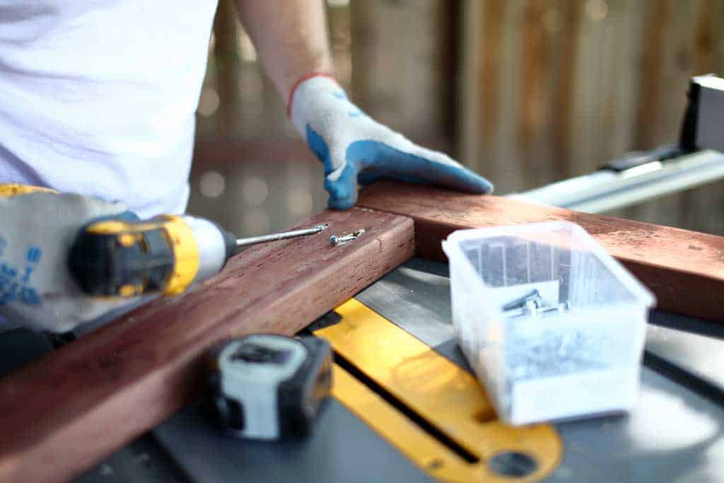 attaching 2x4 with pocket hole screws