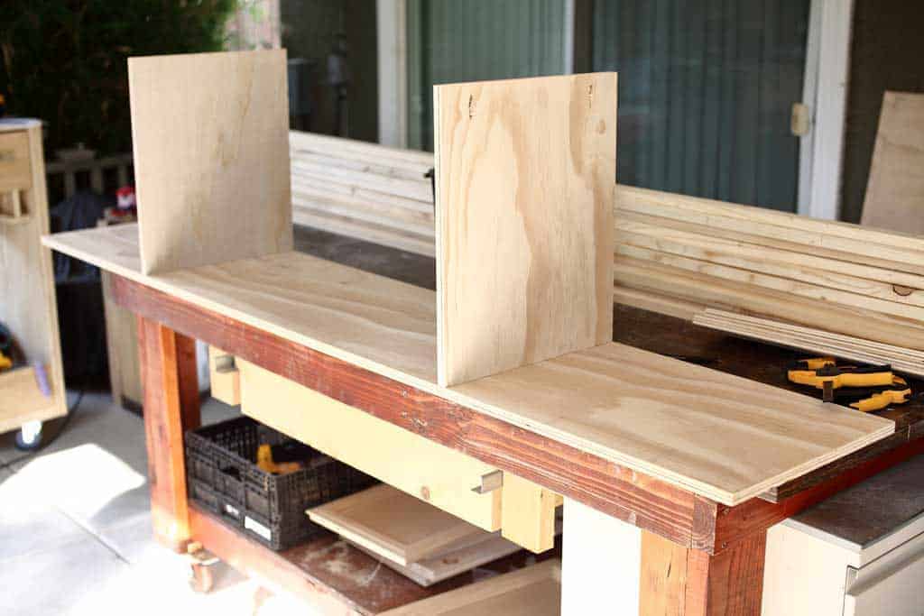 building a shelf for media center