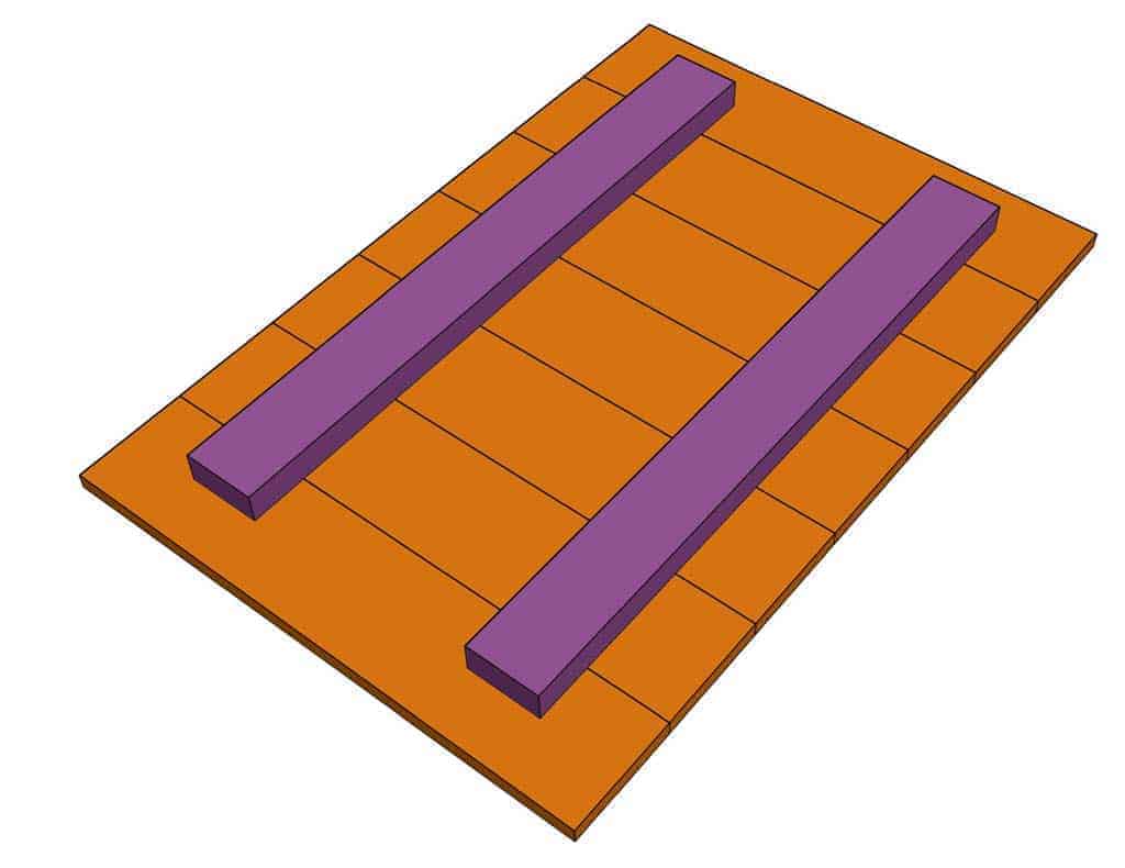 DIY Sandbox Table lid