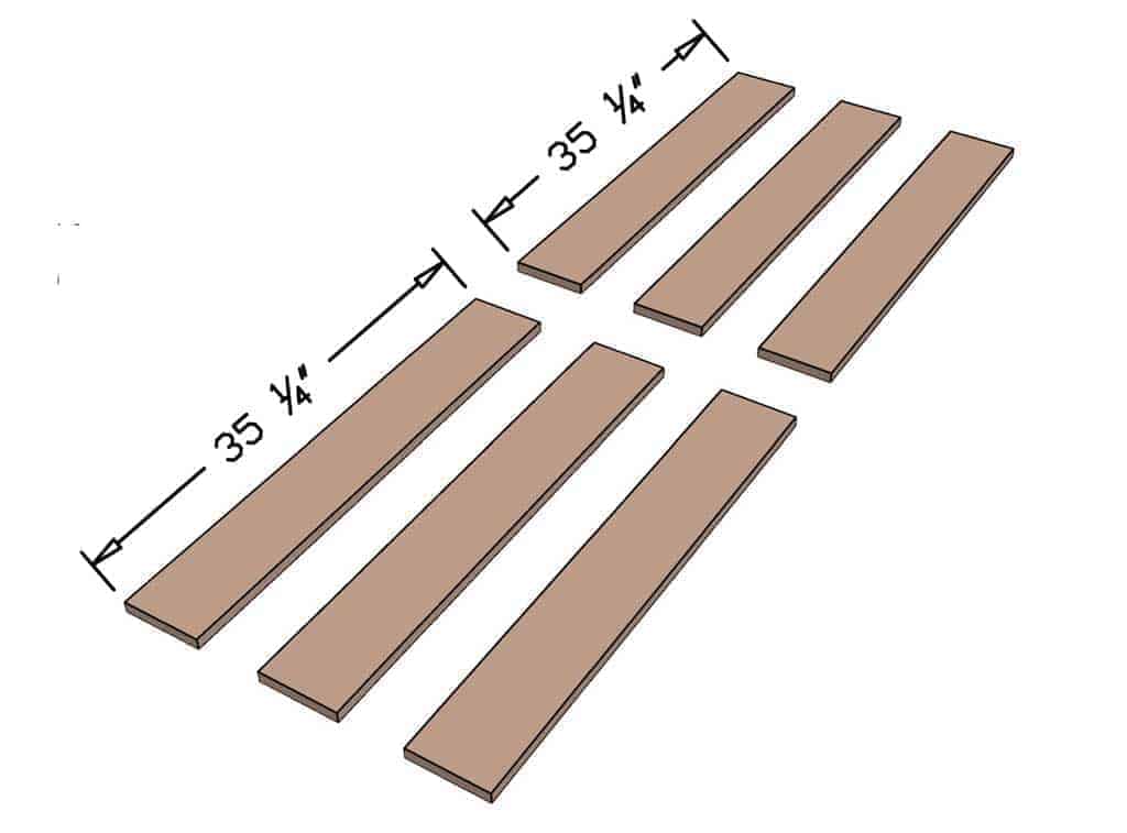 cut bottom boards for the send box