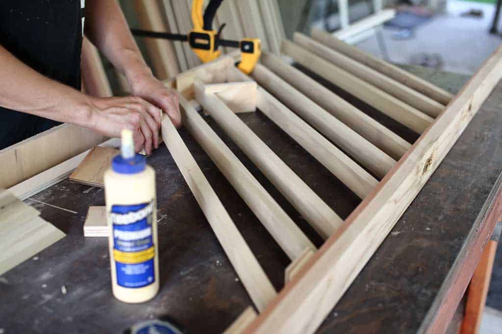 attaching balusters to bottom rail
