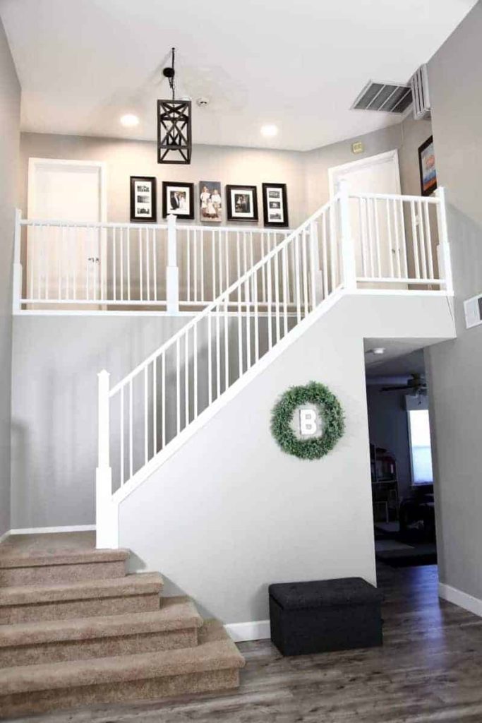 DIY Custom Staircase Railing