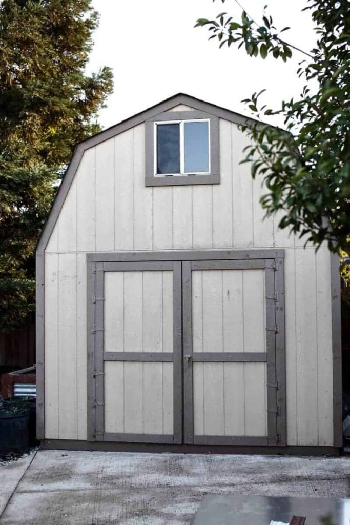 DIY 10x12 barn Style Shed with a loft