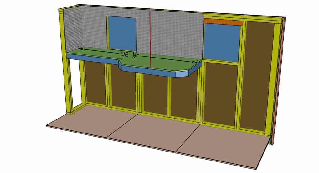 diy shelf for 3D printer dimensions