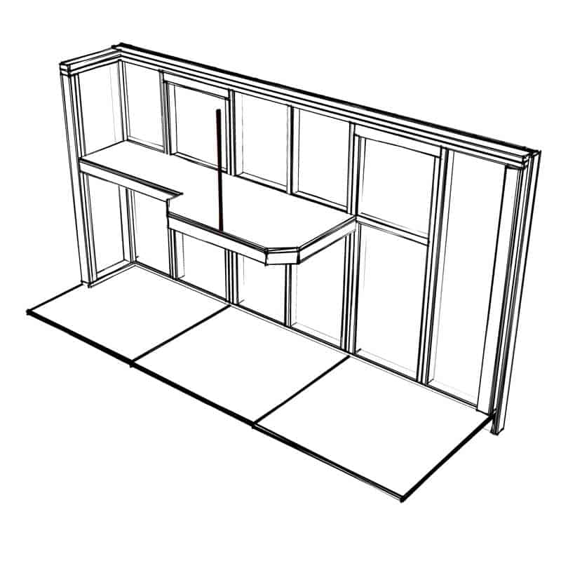 Shelf for a 3D printer PDF