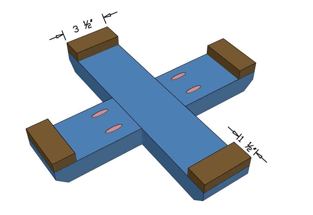 building a base for the end table
