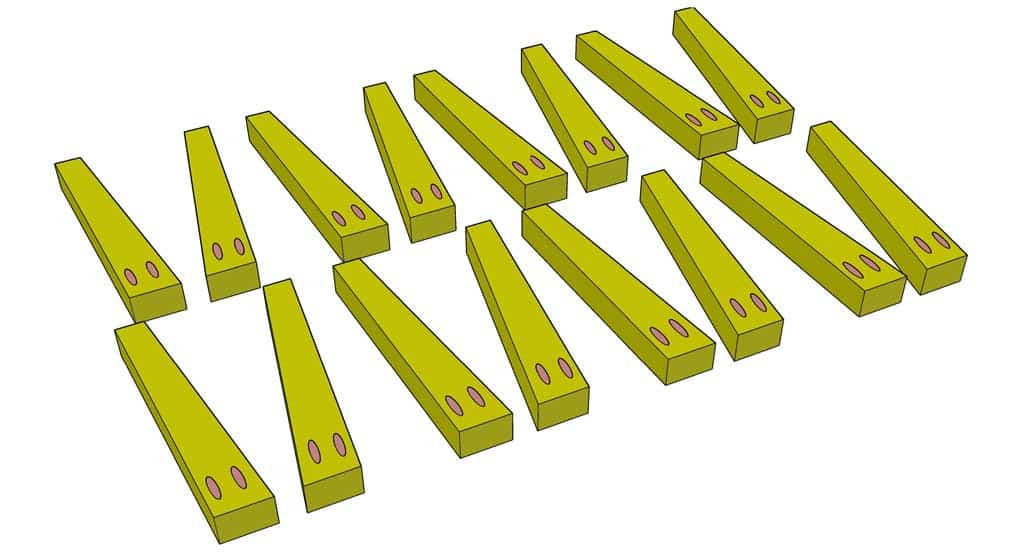 drilling pocket holes for the diy puzzle table