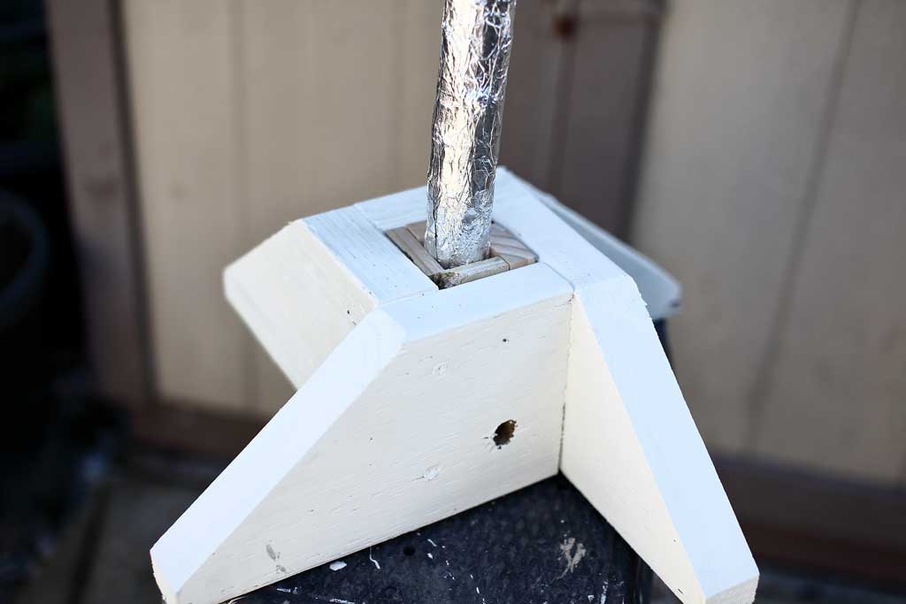 attaching fairy tree to the base