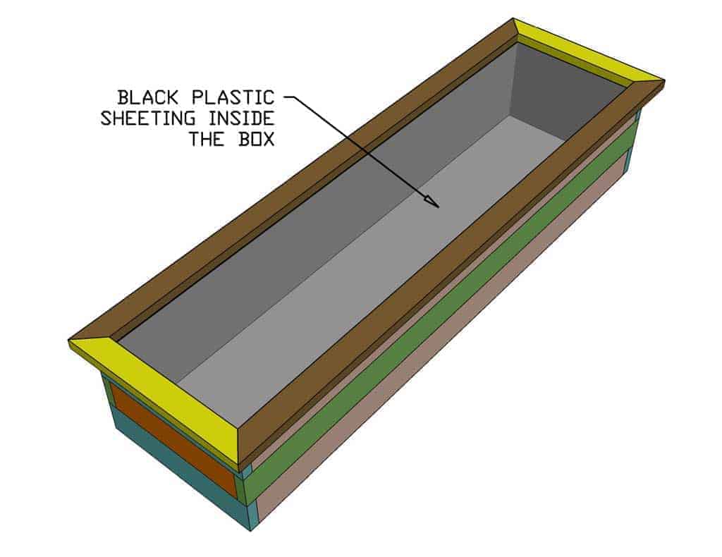 diy planter box on wheels