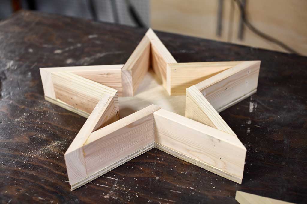 diy vertical star planter for succulents