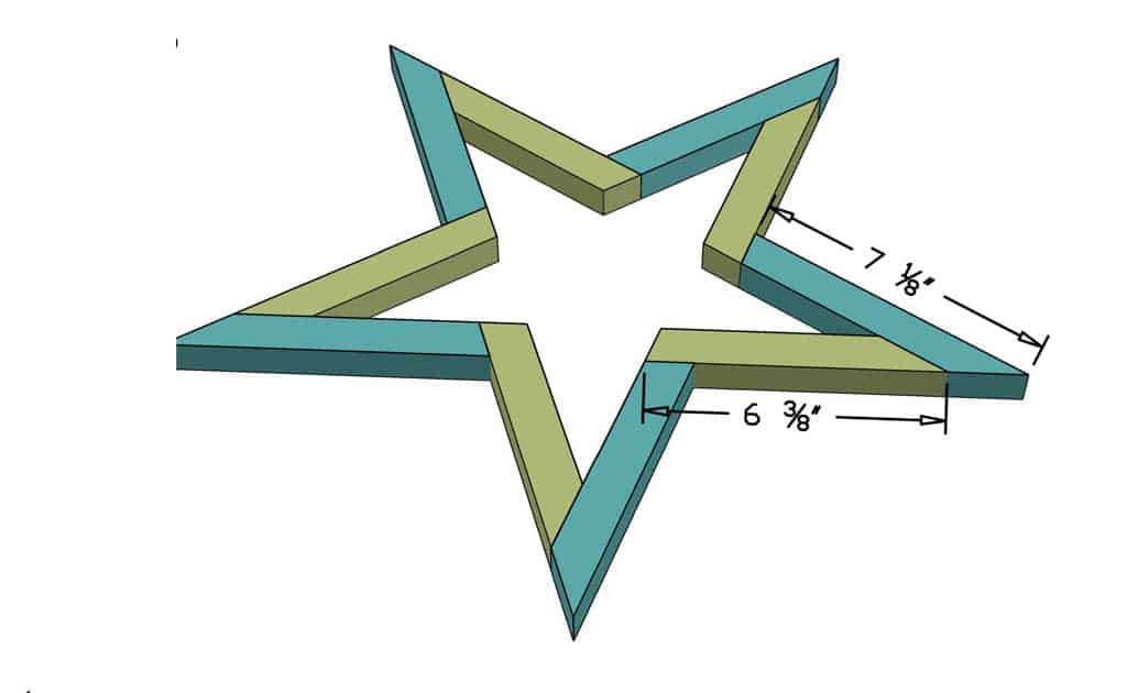 trim for the star planter