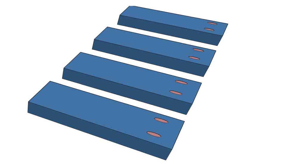 drilling pocket holes in legs for kerplunk