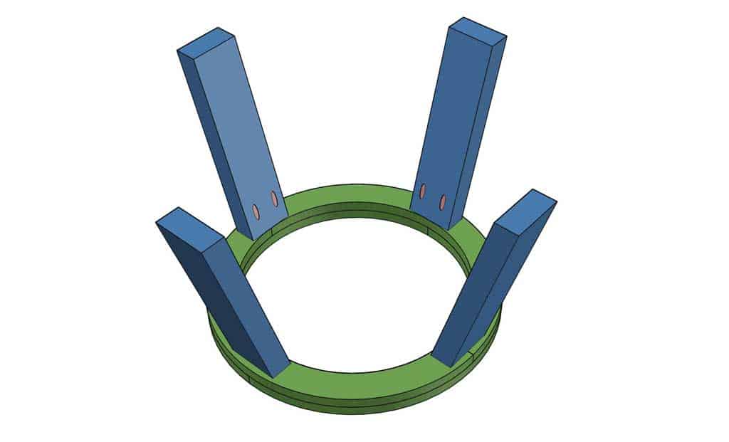 adding legs to the kerplunk base