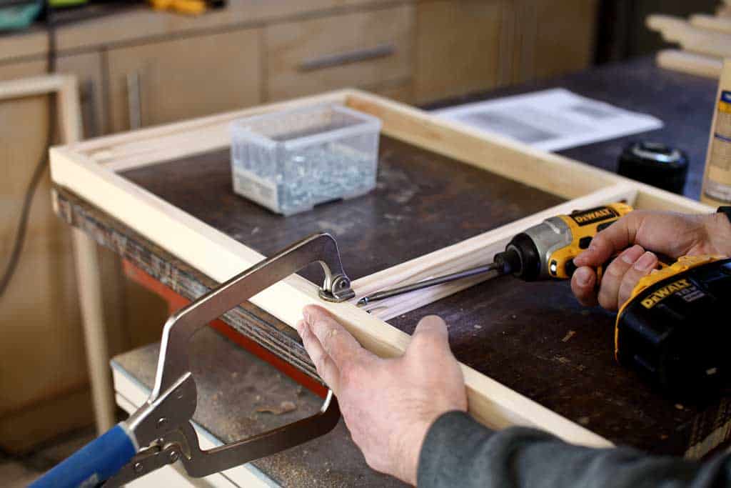 attaching wood with pocket hole screws