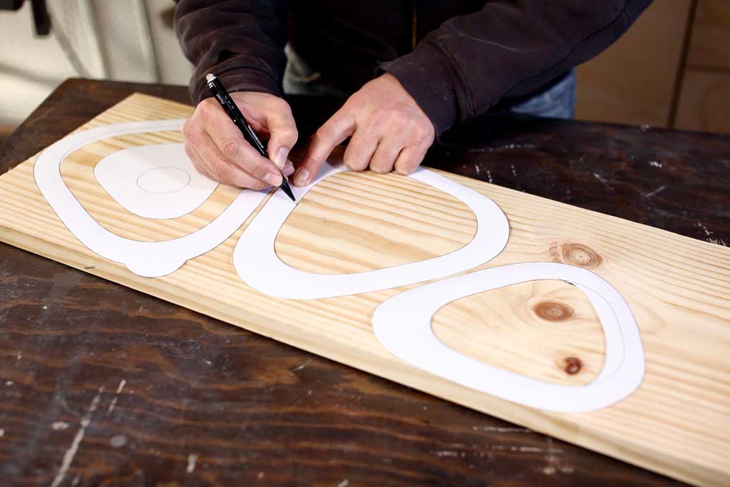 tracing templates for birdhouse shapes