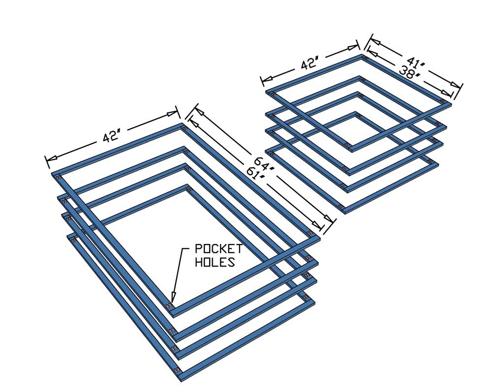 building frame for DIY Garden Arbor with a Bench