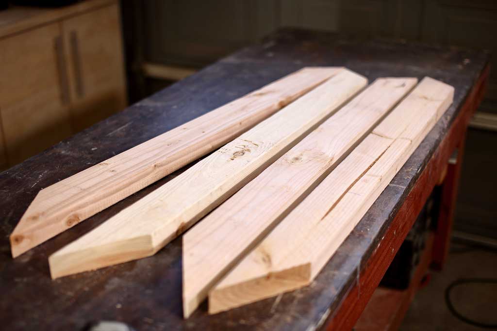 frame boards for chicken coop