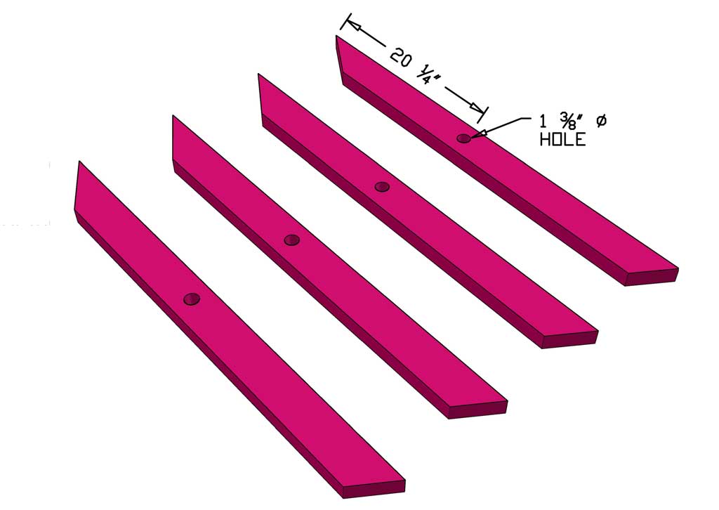 cutting frame boards for the chicken coop