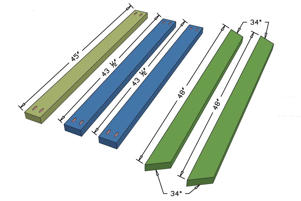cutting wood for chicken coop