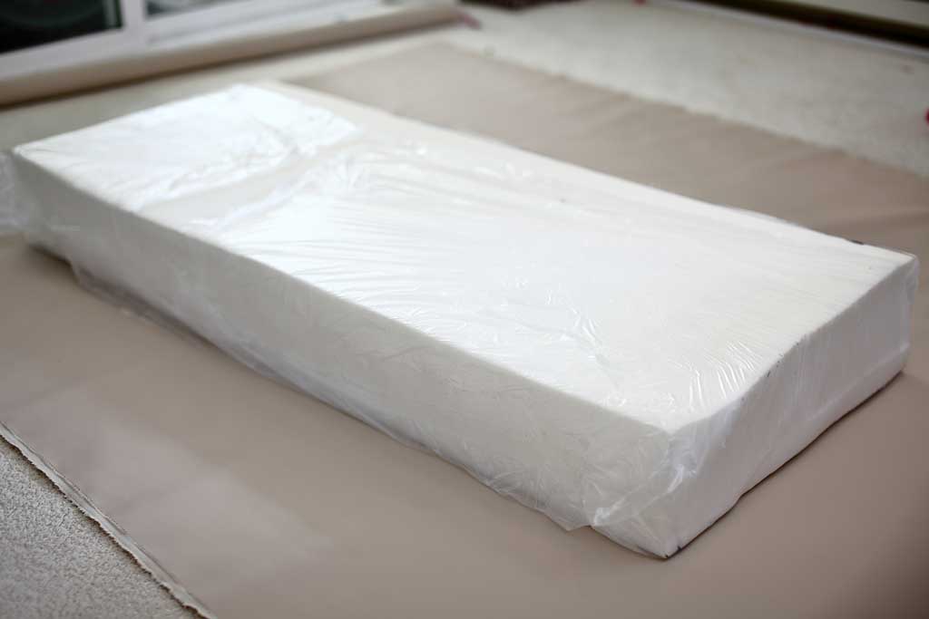 cushion foam for the DIY outdoor sofa with cushions