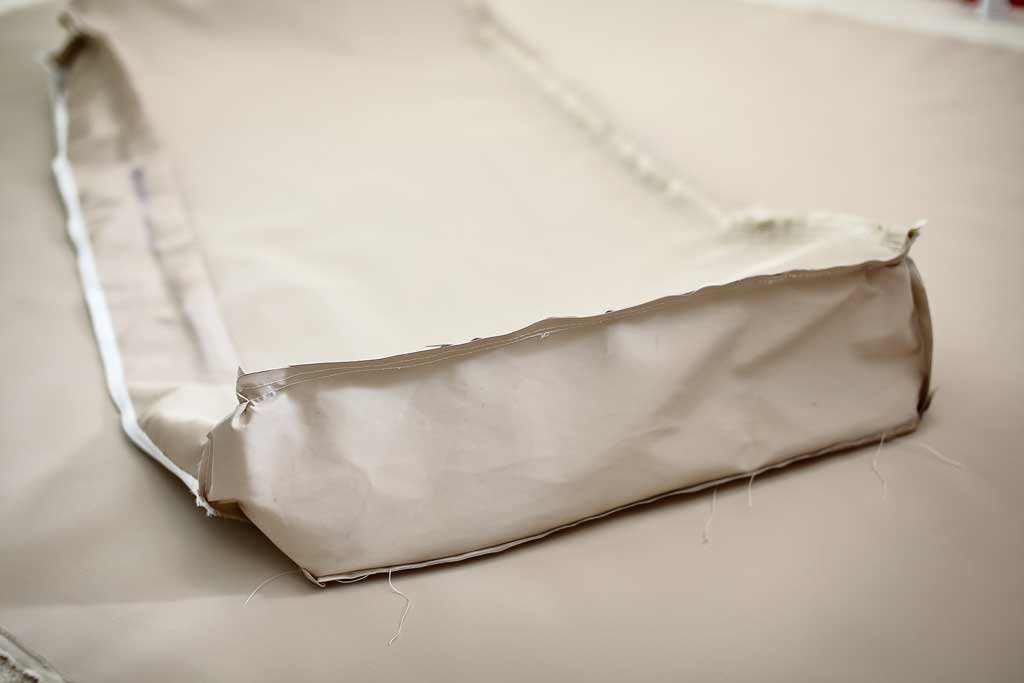 cushion cover for DIY outdoor sofa with cushions