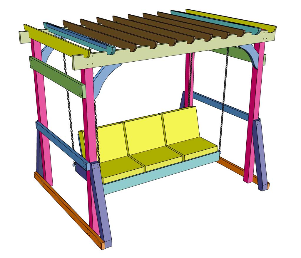 diy Outdoor Arbor Swing