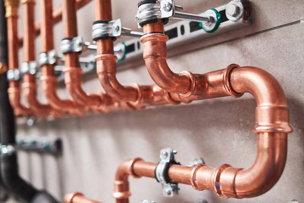 copper plumbing