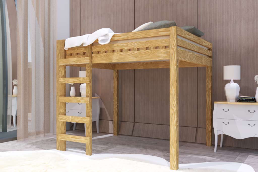 DIY Queen Size Loft Bed