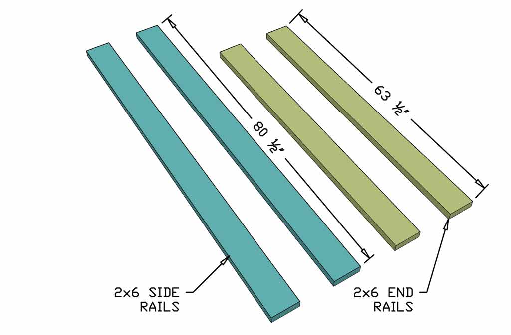 cutting legs for loft bed