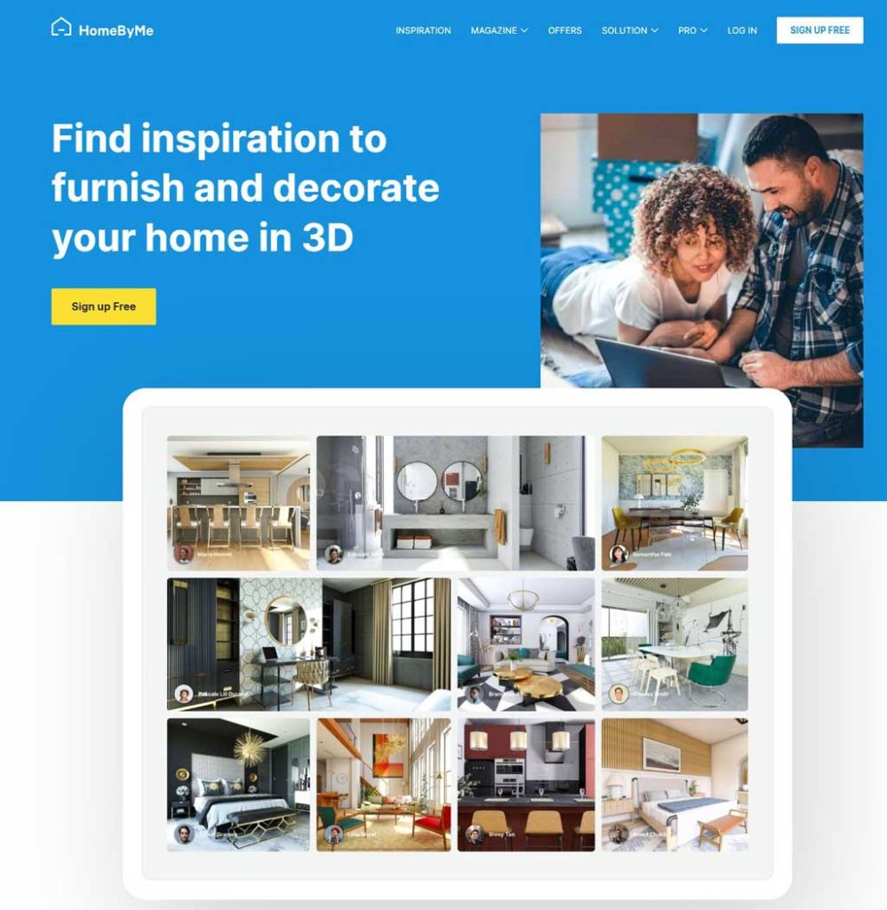 homebyme website picture