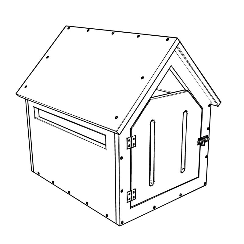 DIY Indoor Dog House