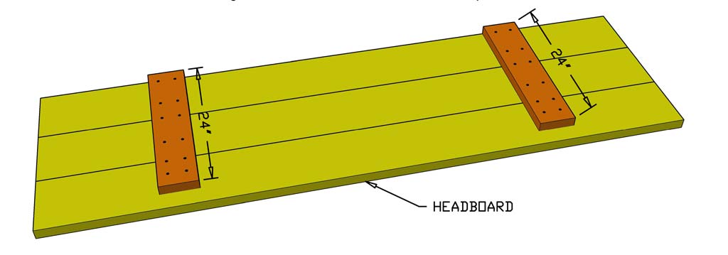 building a headboards for DIY Floating bed