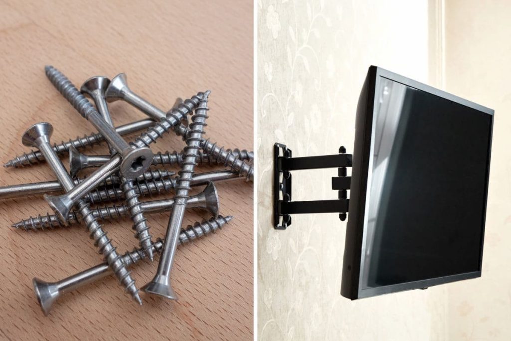 Are Wood Screws Strong Enough To Hold a TV