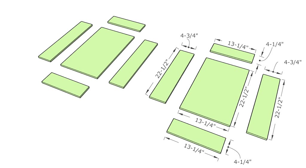 cutting plywood for drawer boxes