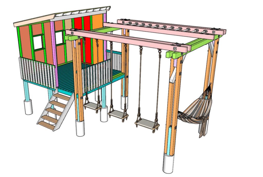 DIY Playhouse for Kids
