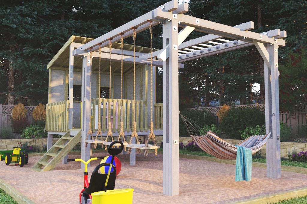 DIY Playhouse for Kids